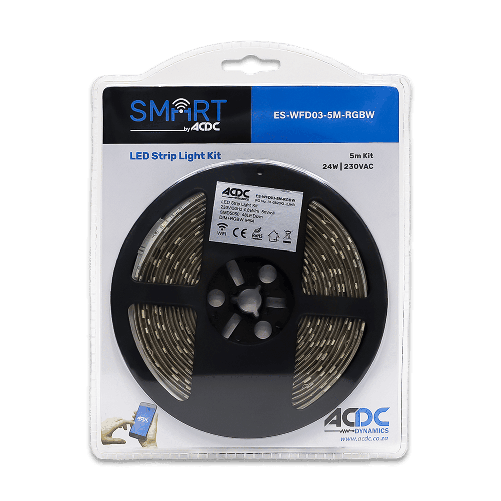 LED Smart Strip Kit With Wi-Fi Red Blue Green White Colour Changing