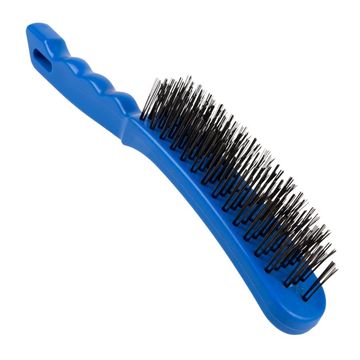 Strike-Arc Wire Brush 5 Row S/S Bristle Polyhandle- 2 Pack