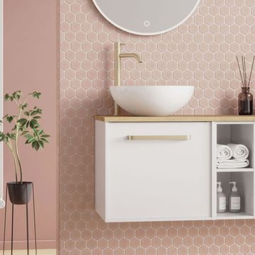 Blush & Gold Vanity