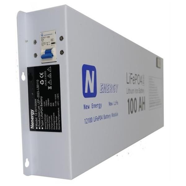 Solarix Nenergy 12V 100Ah LiFePo4 Single Battery Module