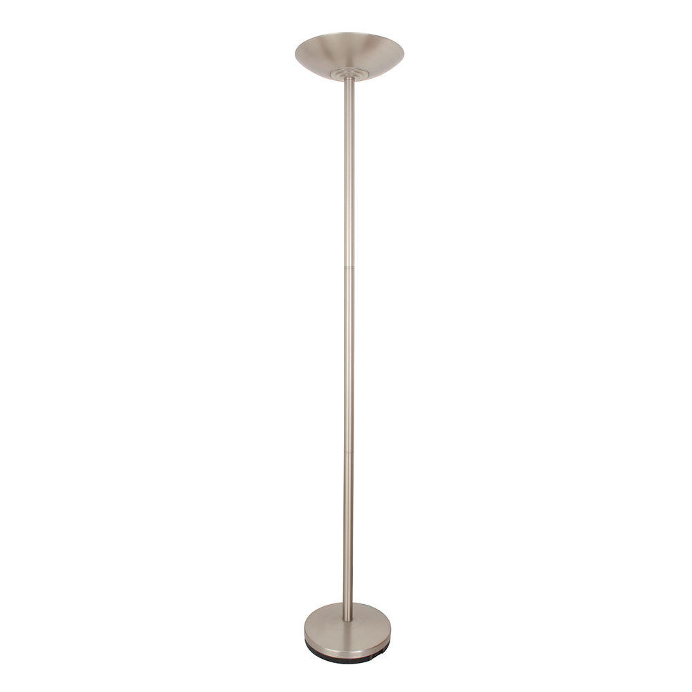 Eurolux - Up Facing - Floor Light - 320mm - Satin Chrome