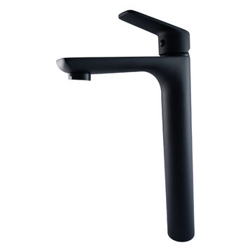 BASIN MIXER HIGH RISE - SINGLE LEVER MATT BLACK TURBO (RELISH)
