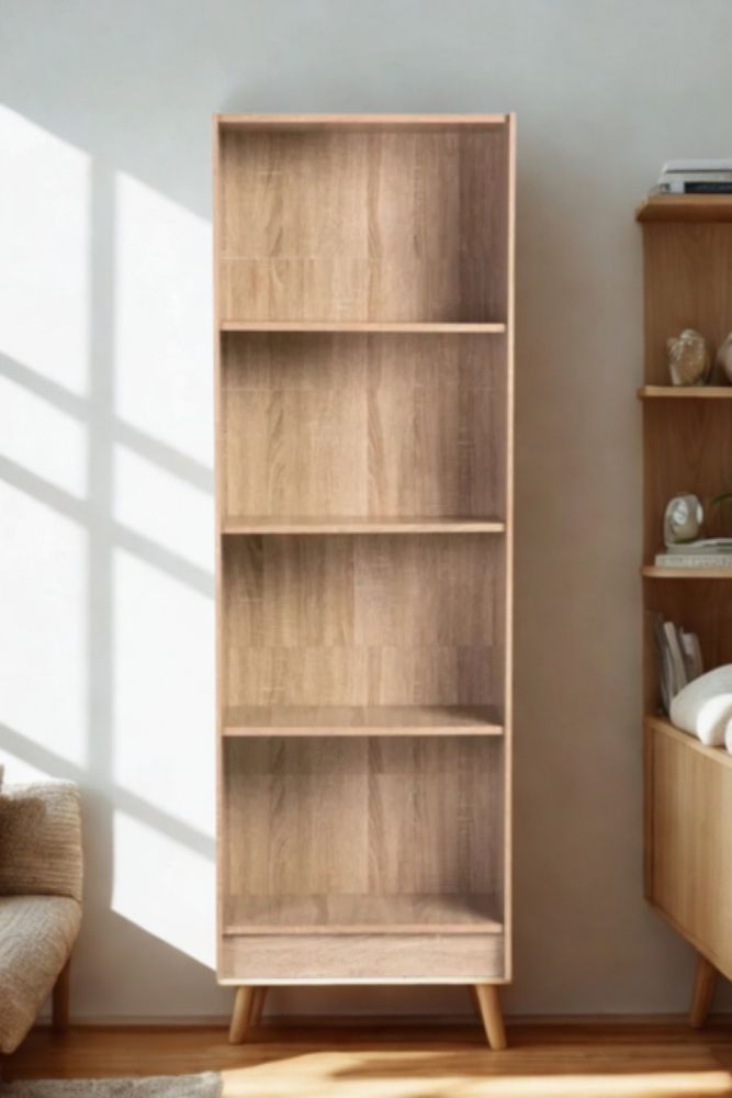 Bookcase 168cm – Tall Freestanding Storage Shelf 60cm Wide