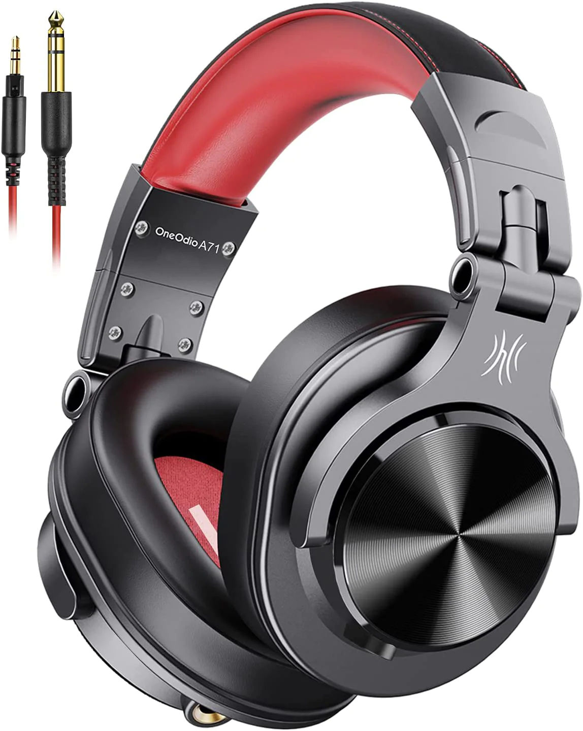 Oneodio A70 Wireless DJ Headphones with Shareport Microphone Black Red LEROY MERLIN South Africa