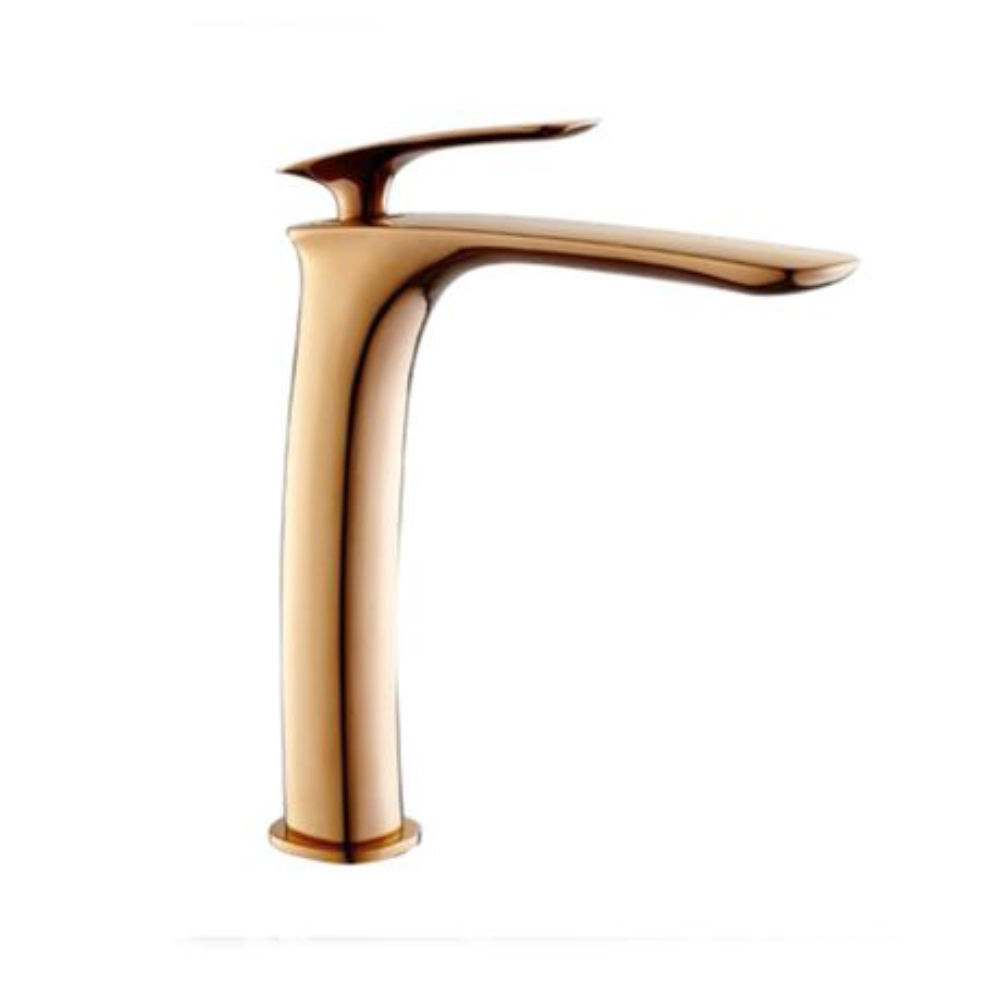 ROSE GOLD HIGH RISE BASIN MIXER