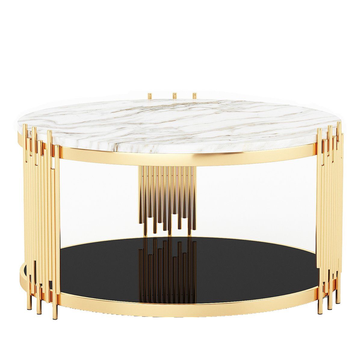 KC FURN-Sophia Marble Coffee Table