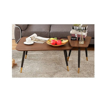 QandAHome-Walnut Nesting Tables