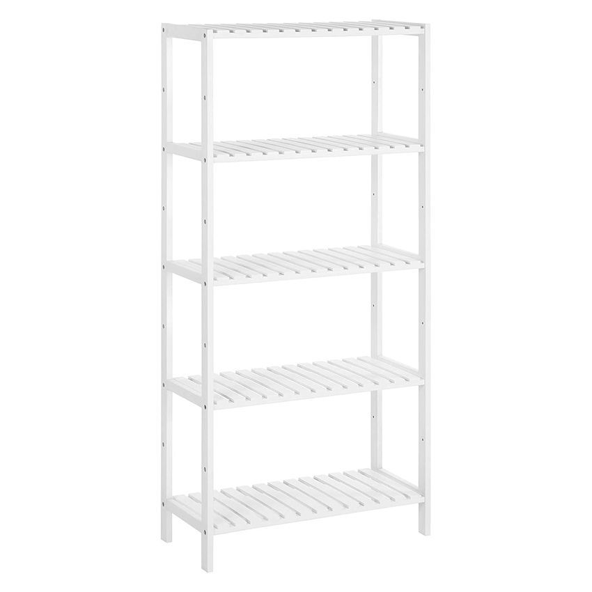 LASA 5-tier Bamboo Shelf - Kitchen & Living Room Storage Rack