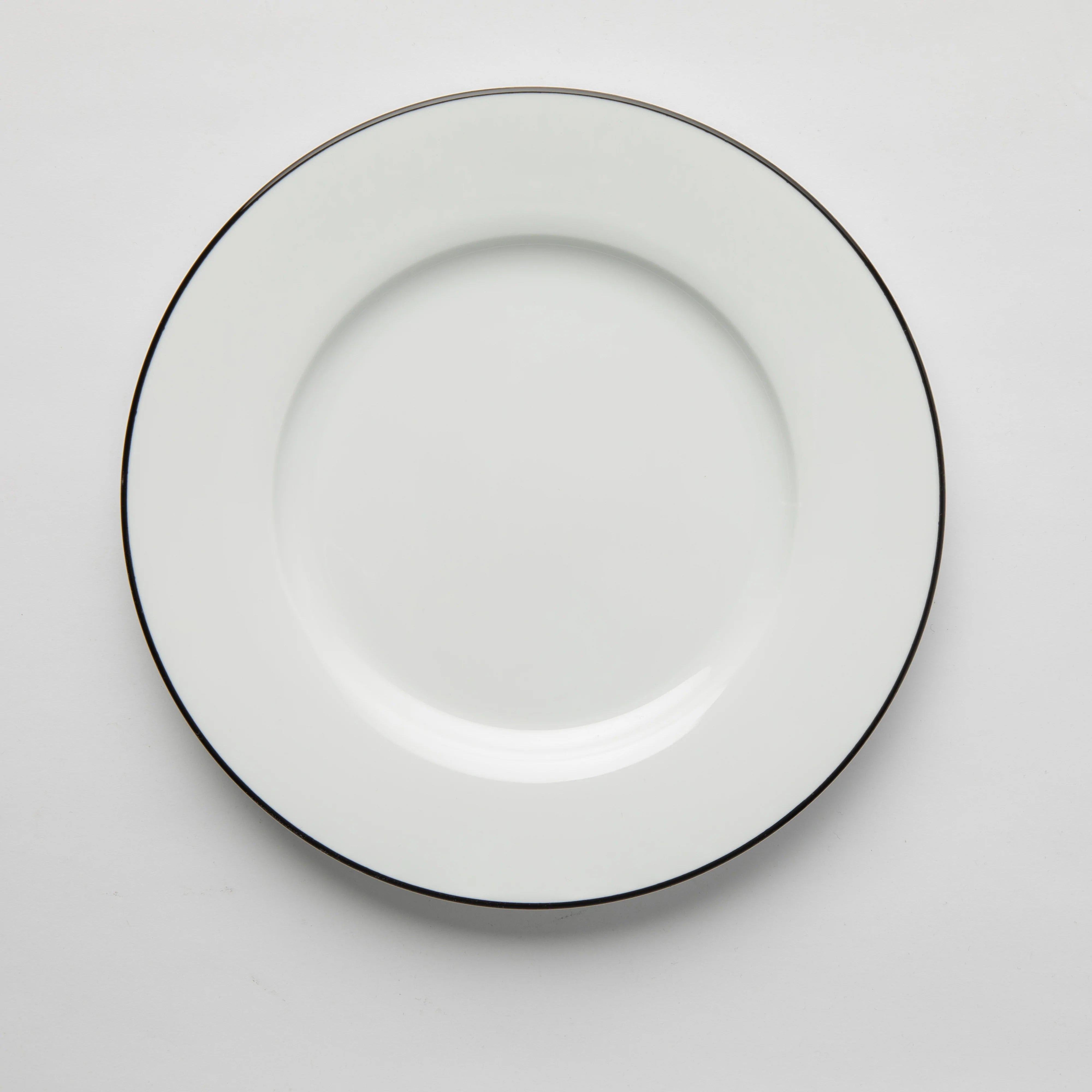 Jenna Clifford - Premium Porcelain Side Plate With Black Band Set of 4