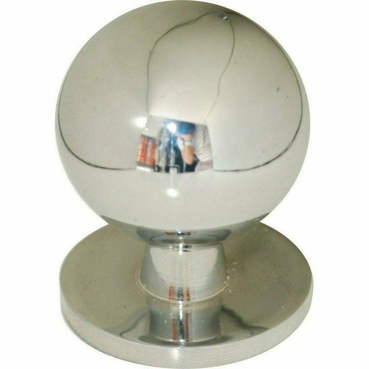 Classic Cupboard Door Knob - Solid Brass - 30mm