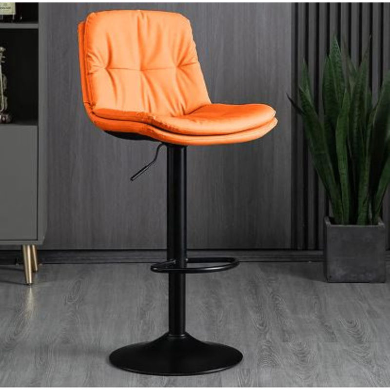 Nelly Bar Stool-Orange