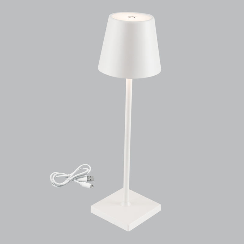 Rechargeable Metal Table Lamp