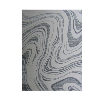 BK Carpets & Rugs &ndash; Ultra Modern Rug &ndash; Grey - White - 2m x 2,9m