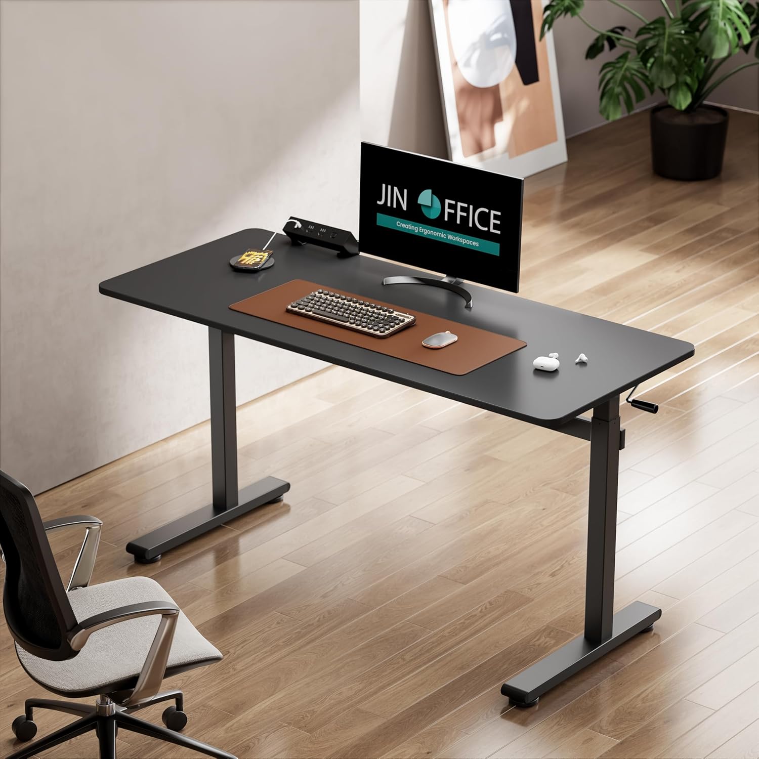 Elevate Desk - Black - Fine Living