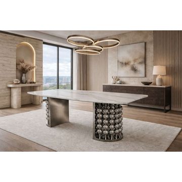 Plush “Oracle” Dining Table