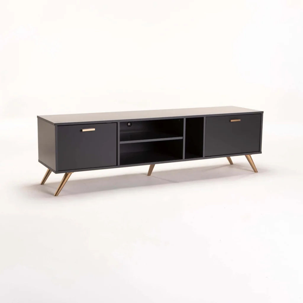 LENA 160cm 2 Door TV Unit — Modern Storage & Entertainment Console