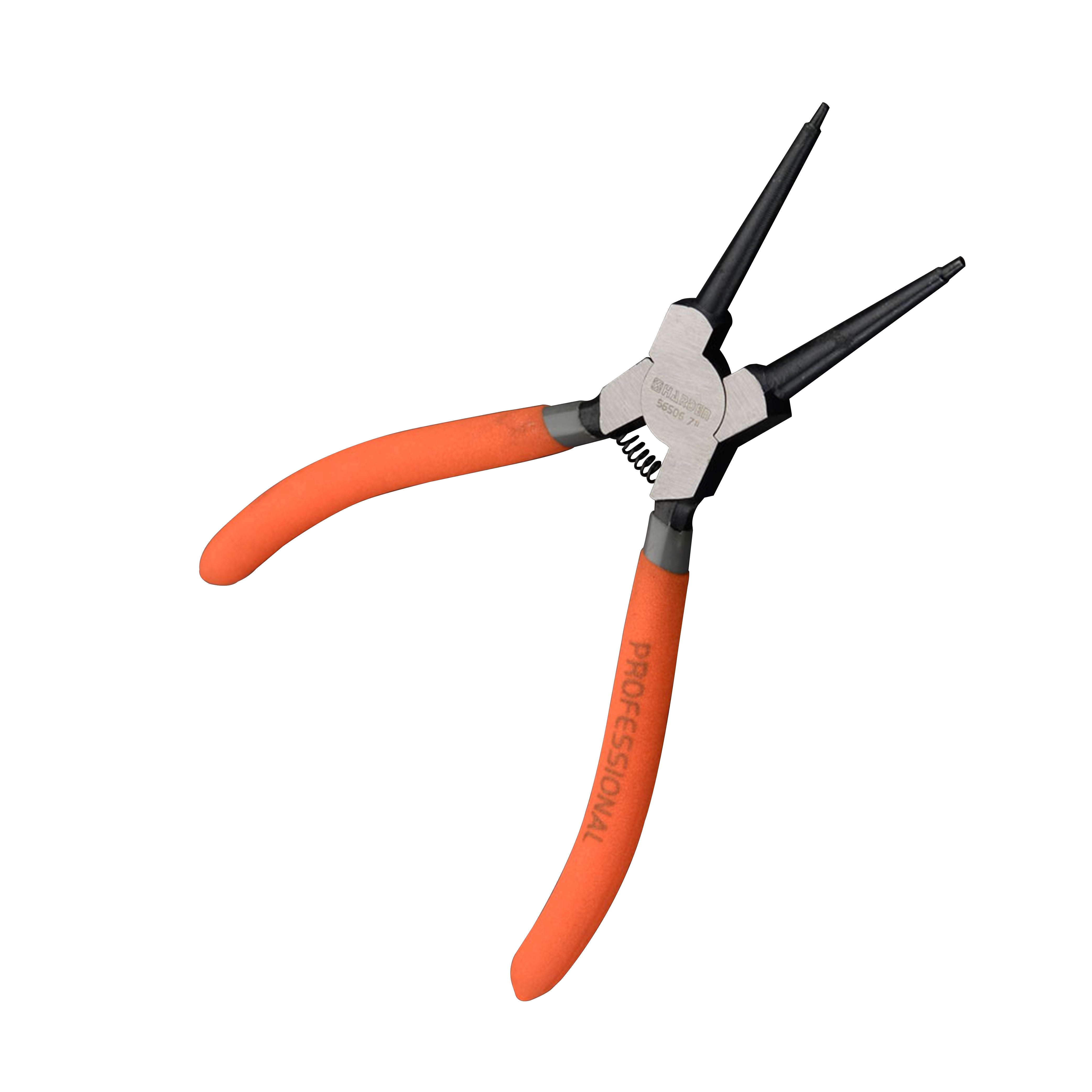 HARDEN Circlip Plier Internal Straight Jaw 7" (183mm)
