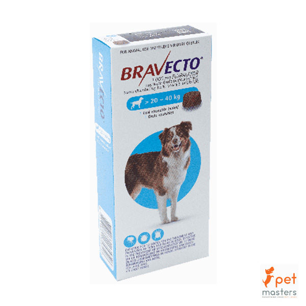 Bravecto Tick & Flea Chew / Large/20 - 40kg