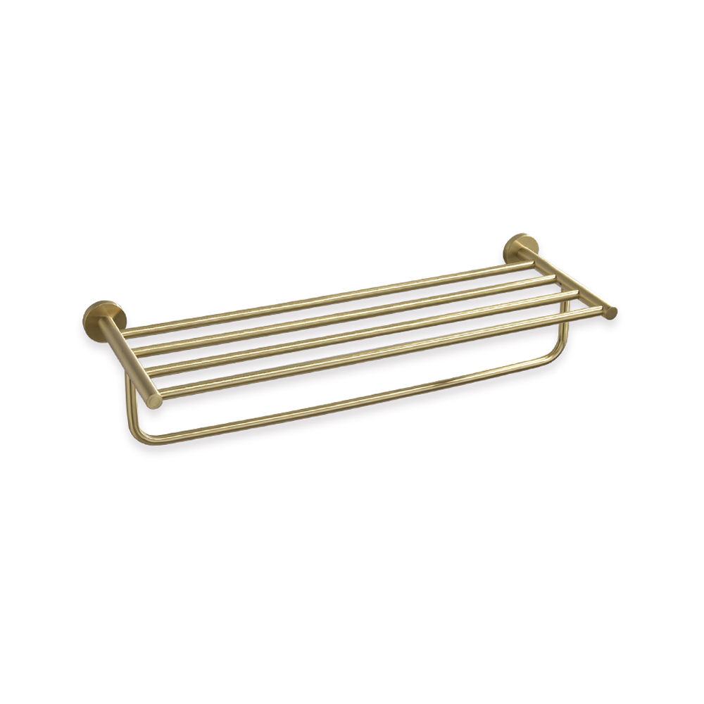 TBG028- Brushed Gold Towel Rail