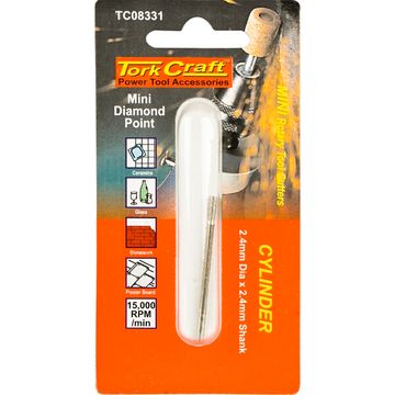 Mini Diamond Point 2.4Mm Cyl. 2.4Mm Shank