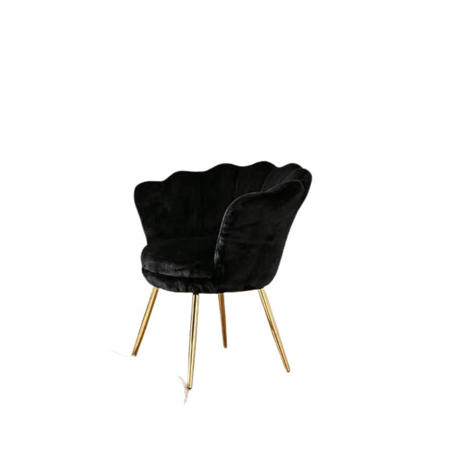 KC FURN  Vandana Faux Leather Dining Chair