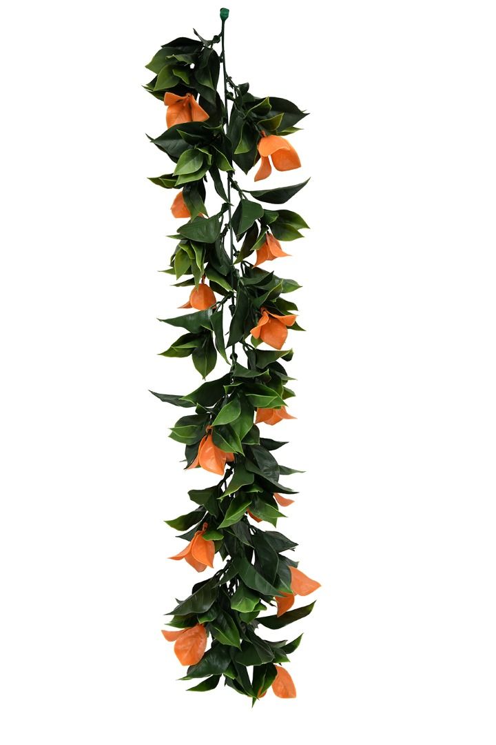 The Green Wall Co. - Artificial Foliage UV Protected - Vine Orange Bougainvillea - 65cm