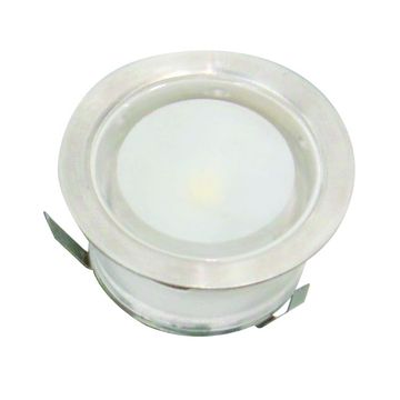 Floor/Stair/Deck Circular LED Light 33mm Diameter Cool White IP67