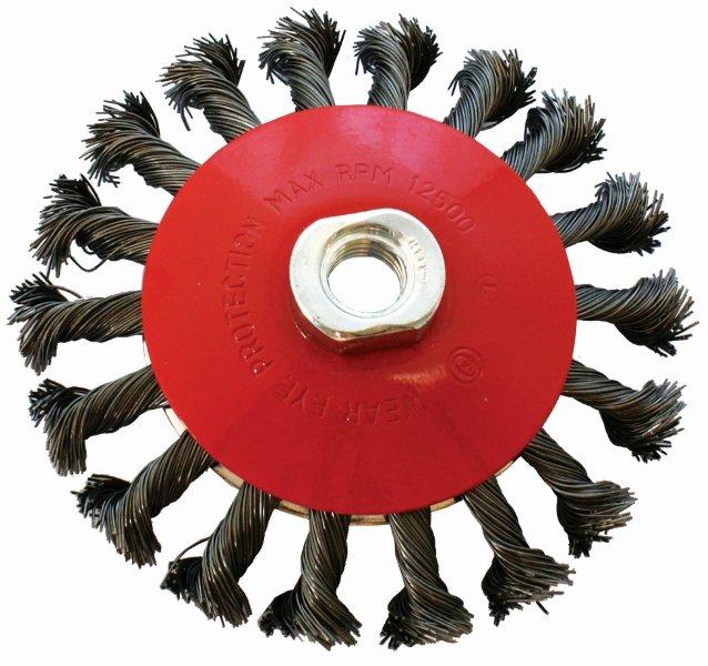 Tork Craft - Wire Cup Brush Twisted Bevel Plain - 2 Pack