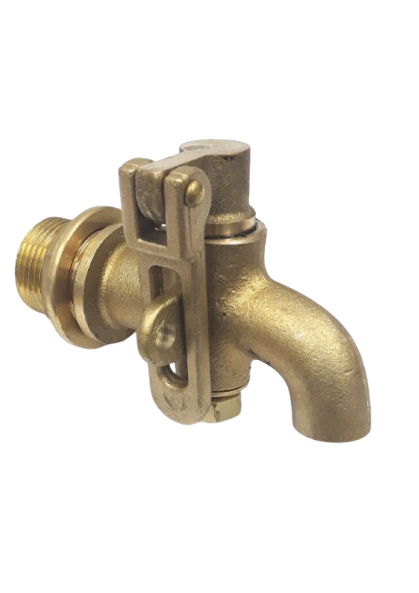 BIB TAP - BRASS LOCKABLE 1/2 15MM