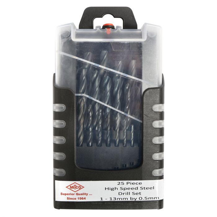Mitco Steel Drill Set - 25Pc