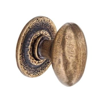 Oval knob on backplate