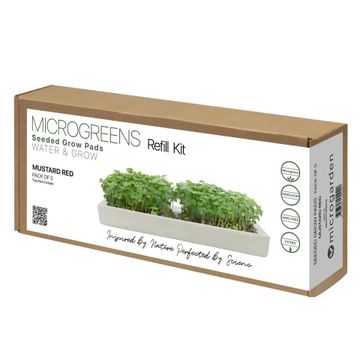 Microgreens Mustard Red Refill-Pack of 5