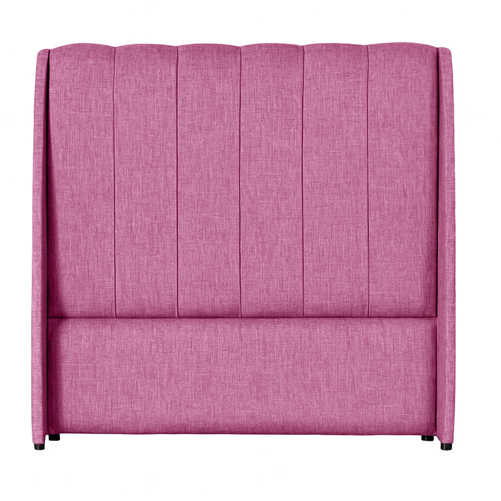 Damira Upholstered Wingback Headboard King Monaco-Berry Sorbet