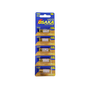 27A 12v Alkaline Battery – Pack of 5 – Battery For Gate Remote calculators, toys and keyless entry systems etc