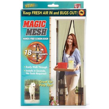 Magic Mesh , Hands free magnetic screen door