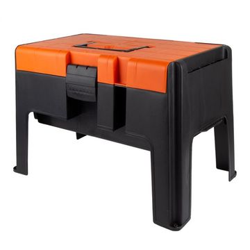 Big Jim - Step Stool Toolbox Orange - 2 Pack
