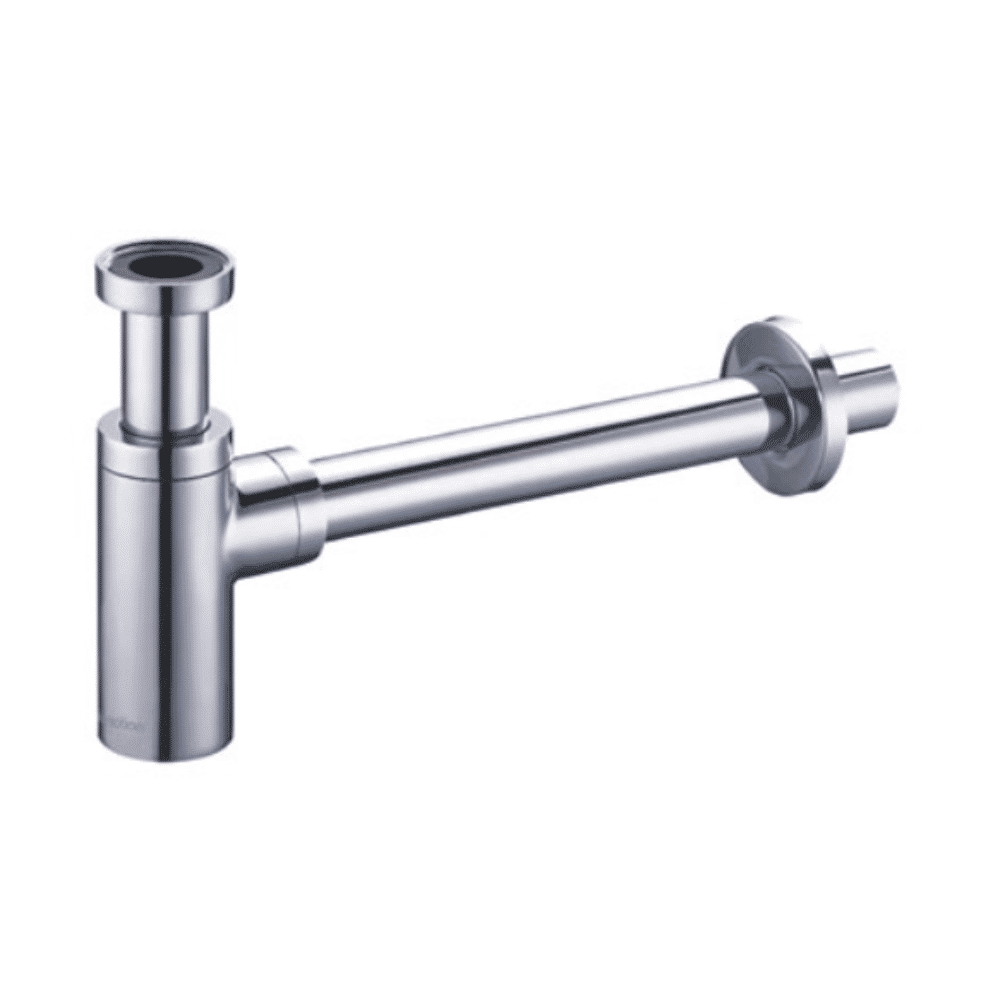 LUXUS CHROME BOTTLE TRAP - ROUND