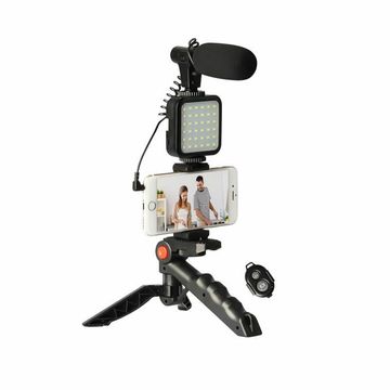 Smartphone & Vlogging Camera, Video Recording Studio Kit Q-ZJ09