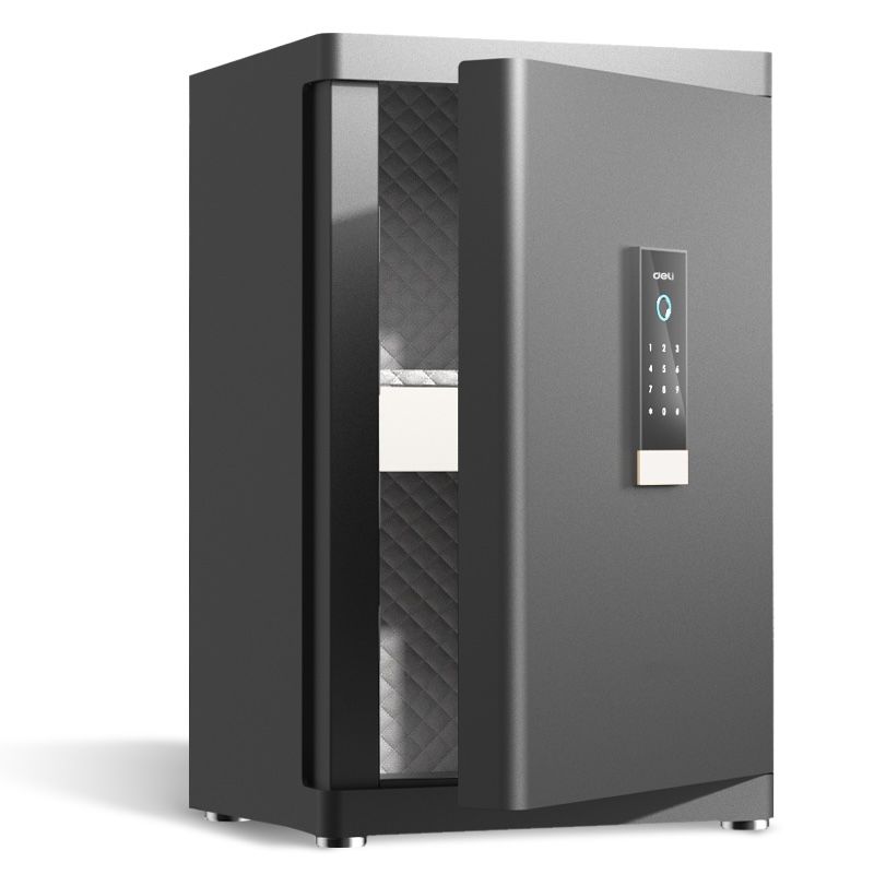 Deli Commercial Fingerprint Automatic Door Safe with Touch Control Panel