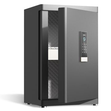 Deli Commercial Fingerprint Automatic Door Safe with Touch Control Panel