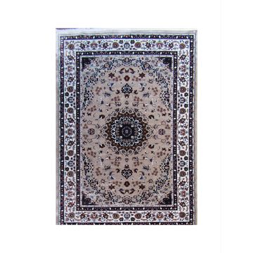 BK Carpets - Persian Inspired Rugs - Classic Beige & White Kashan Design - 2m x 2.9m