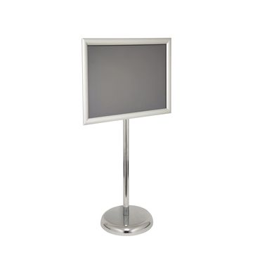 Lollipop Aluminium Poster Frame Stand A3 Floor Display Sign Holder