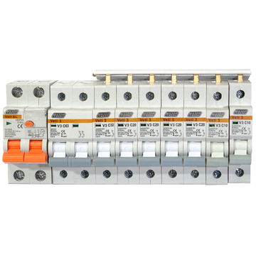 Circuit Breaker Kit with 6 Teeth Busbar (V3C-DBK1) - VETi