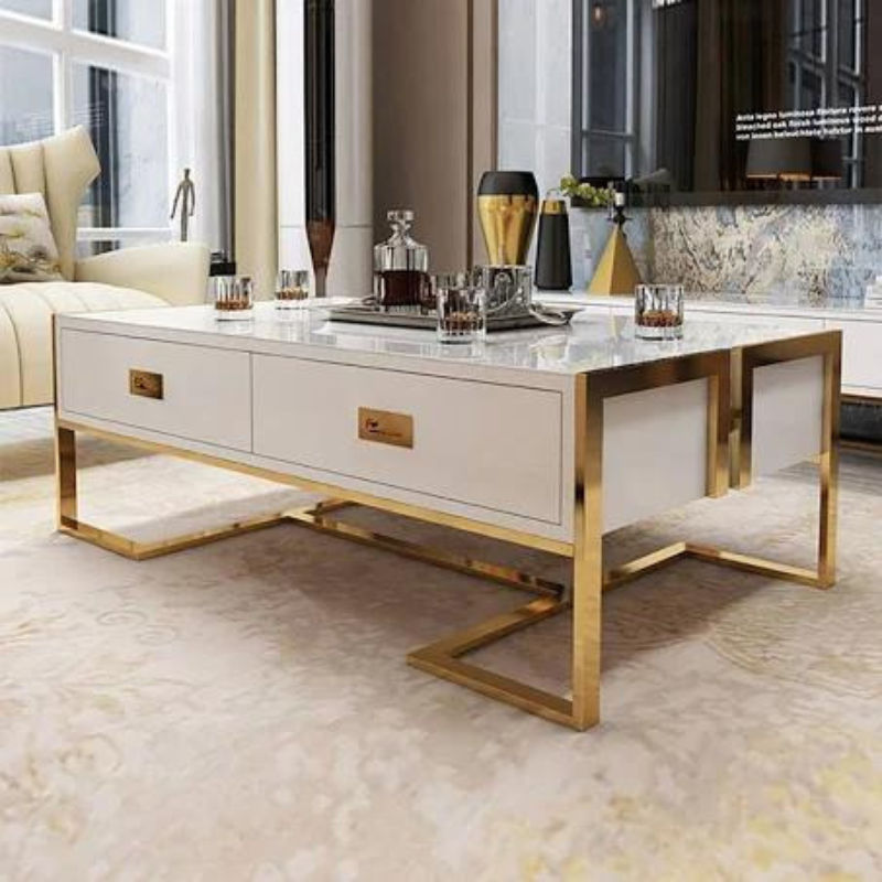 GOF Furniture - Azania Coffee Table, White