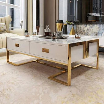 GOF Furniture - Azania Coffee Table, White