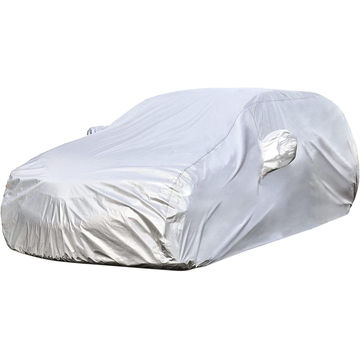 Silver Weatherproof Car Cover - Hatchback