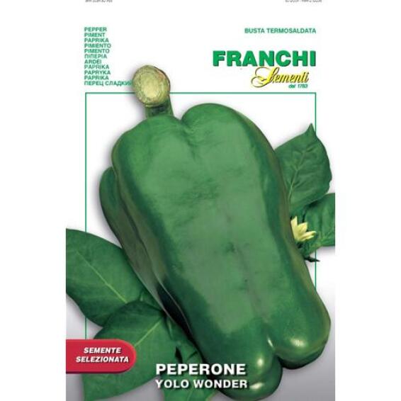 Seed, Sweet Pepper Yolo Wonder, FRANCI SEMENTI