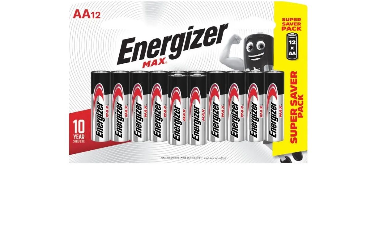 Energizer MAX Batteries, AA, 12 Pieces BY WOODLY