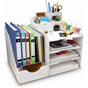 DIY Desk Stationery Storage Organizer
