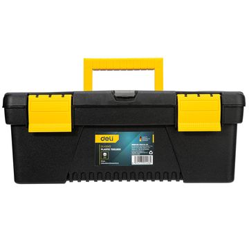 Deli Plastic Tool Box 330x160x125mm 13'